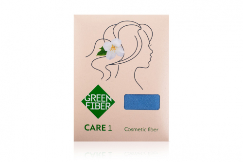 Green Fiber CARE 1, Файбер косметический, голубой