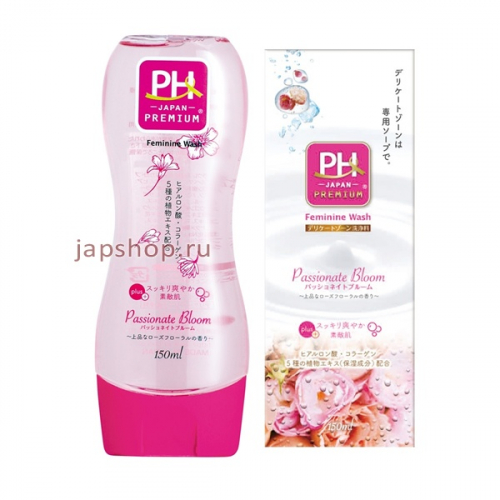 JRS pH Care Нежный гель для интимной гигиены с пантенолом, экстрактом ромашки, цветочный аромат, 150 мл (4582372213319)