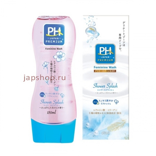 JRS pH Care Нежный гель для интимной гигиены с пантенолом, экстрактом ромашки, аромат мыла, 150 мл (4582372213333)