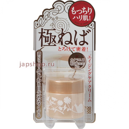 Meishoku Remoist Cream Escargot Крем для сухой кожи лица с экстрактом слизи улиток, 30 гр (4902468164194)