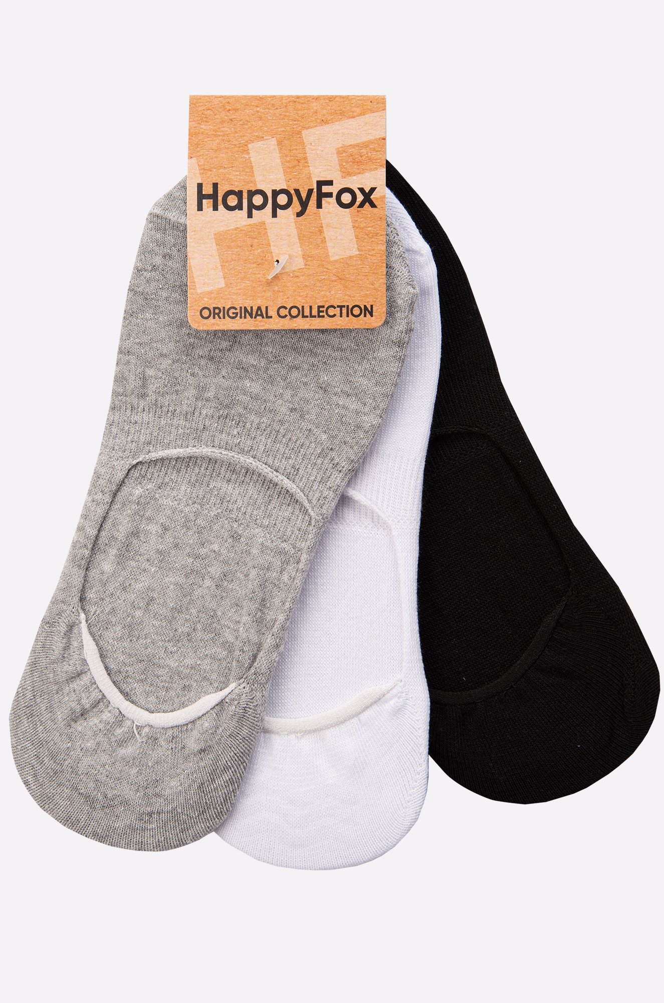 Happy Fox, Набор женских хлопковых подследников, 3 пары