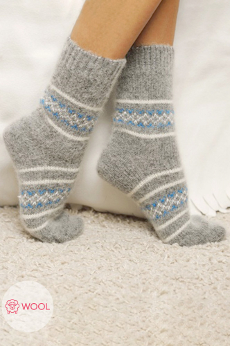 Бабушкины носки, Женские шерстяные носки