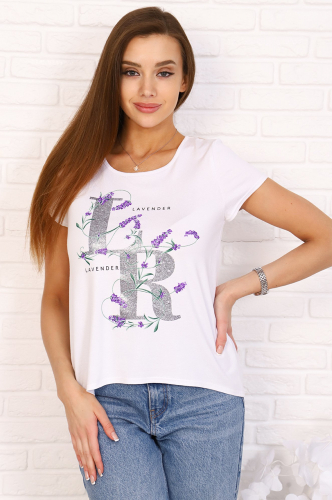 Натали 37, Женская футболка с цветочным принтом