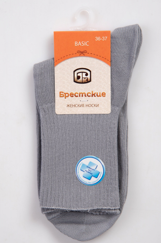 Брестские, Однотонные женские медицинские носки с ослабленной резинкой