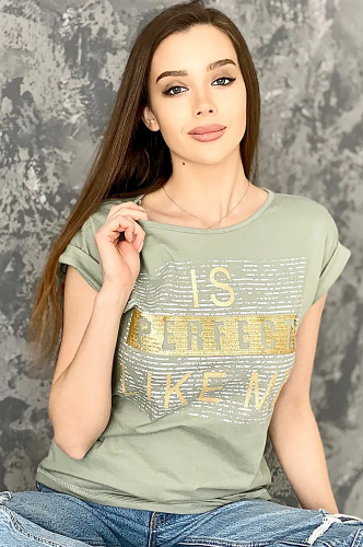 Натали 37, Женская футболка с цельнокроеным рукавом