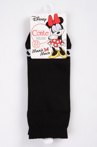 Conte elegant, Укороченные женские носки Disney с пикотом-«язычком»
