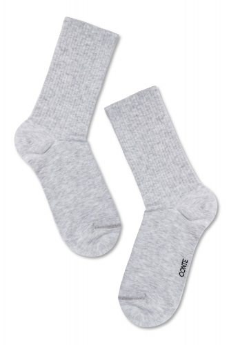 Conte elegant, Удлиненные женские носки Active из мягкого хлопка