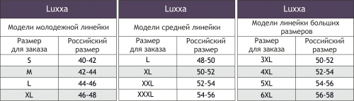Luxxa, Классические женские трусики-слипы