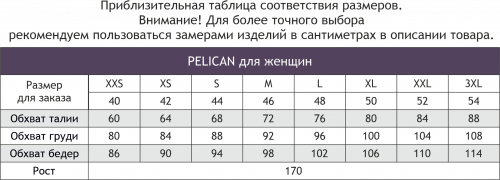 Pelican, Женские трусики стринги