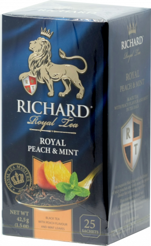 Richard. Royal Peach & Mint карт.пачка, 25 пак.