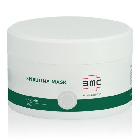 BCMED Маска для жирной кожи со спирулиной Spirulina Mask