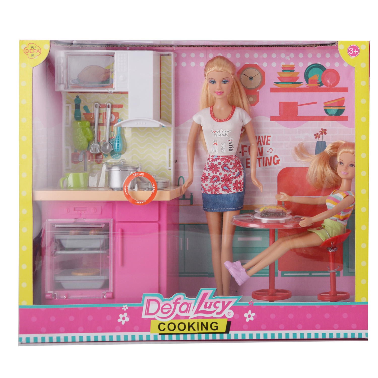 Игровой набор с куклами DEFA Lucy
