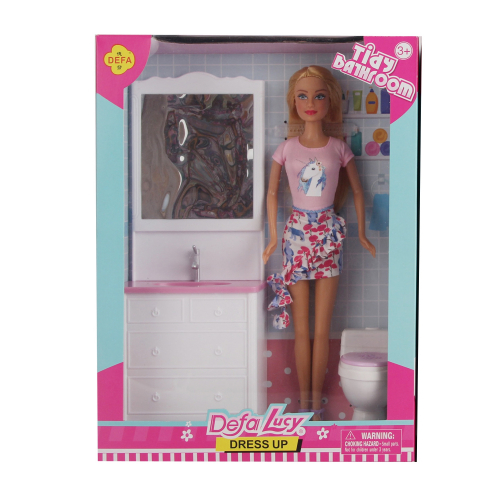 Игровой набор с куклой DEFA Lucy 