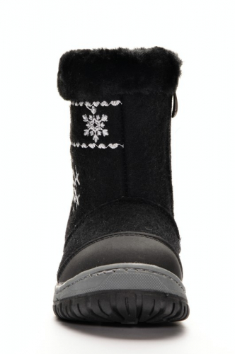 Adike TY-801A-K-МП/Z Валенки детские чер нат войлок, подклад комби (нат+иск) шерсть