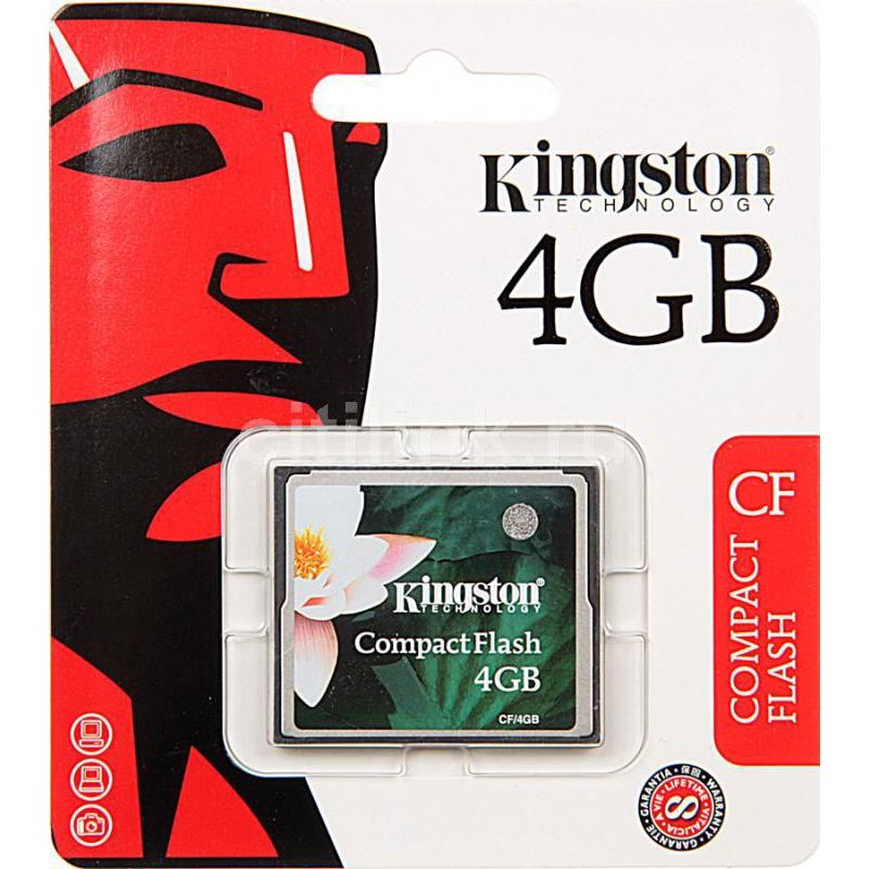 Карта памяти compact flash 4gb