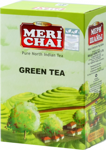 Meri Chai. Зеленый 100 гр. карт.пачка