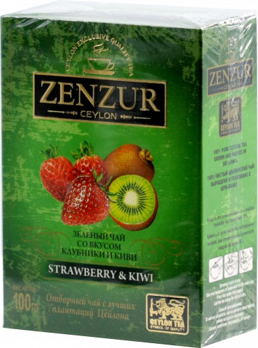 Zenzur. Strawberry&Kiwi 100 гр. карт.пачка