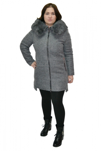 Пальто AOSHA MD310, серый