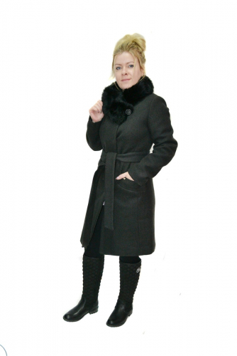 Пальто AOSHA MB979, т.серый