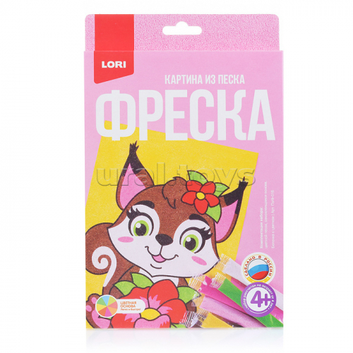 Фреска. Картина из песка 