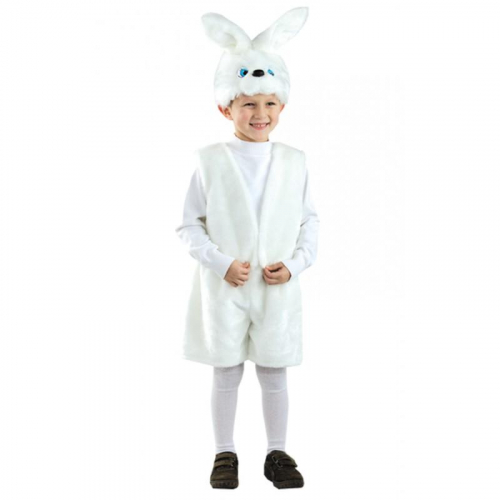 Карнавальный костюм Заяц белый 110