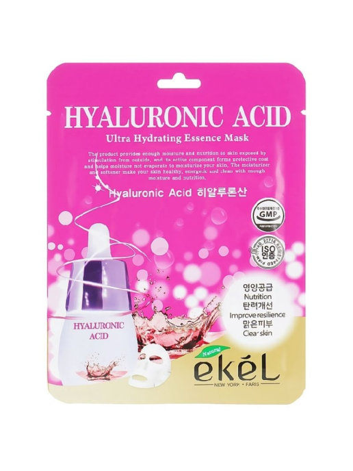 EKEL Тканевая маска с гиалуроновой кислотой Hyaluronic Acid Ultra ...