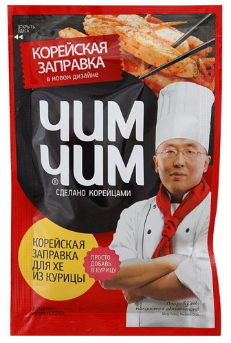 Заправка корейская для хе из курицы Чим-Чим 60 гр.