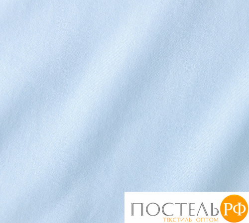ш90200неб Небесный простыня ТРИКОТАЖ 90*200*20 на резинке Р010Т Трикотажное полотно Текс-Дизайн