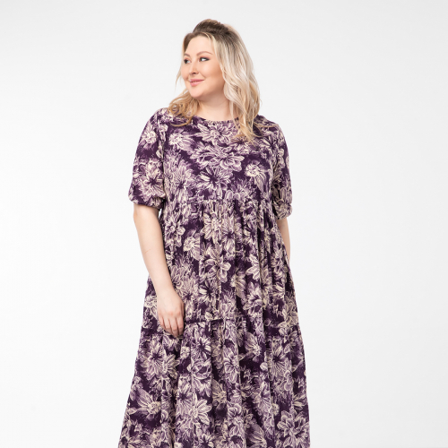 [009-015-153] Платье «Санса» фиолетовый