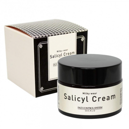 (Истекающий срок 12.2021) Elizavecca Sesalo Milky Wear Salicylic Cream - Салициловая маска-пилинг