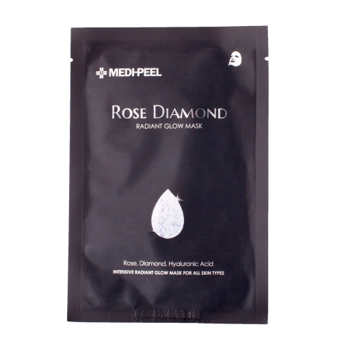 Маска для сияния кожи с бриллиантовой крошкой MEDI-PEEL Rose Diamond Mask 1шт