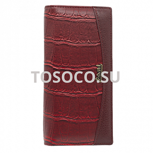 341-6060-2 red кошелек Fani натуральная кожа и экокожа 9x19x2