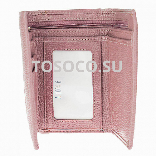 a-1004-6 pink 31 кошелек натуральная кожа и экокожа 10х12х2