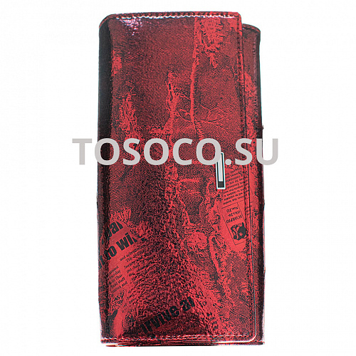 90 9811-1 red кошелек AOSHIKAI натуральная кожа 9х19х2