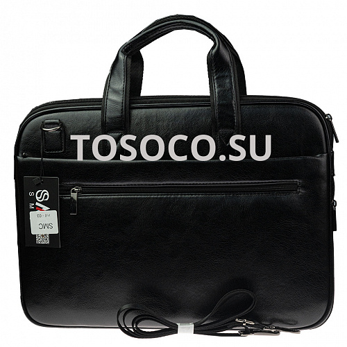 701-03 black сумка SMC экокожа 38х40х5
