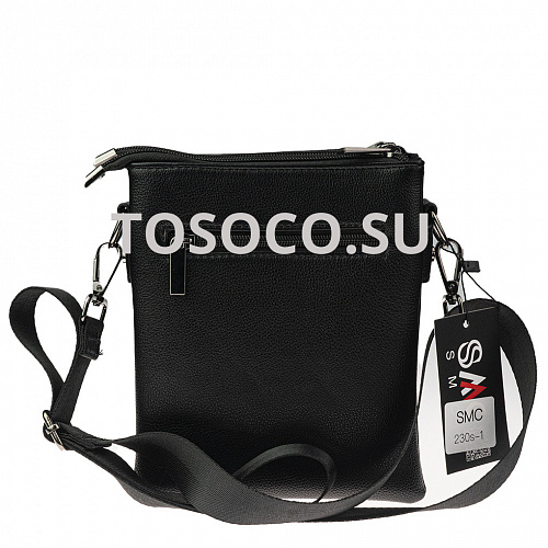 230s-1 black сумка SMC экокожа 17х20х4