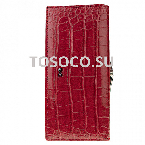 h-1002-2 red кошелек SMC Collection натуральная кожа и экокожа 9х19х2