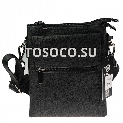 236s-1 black сумка SMC экокожа 17х20х4