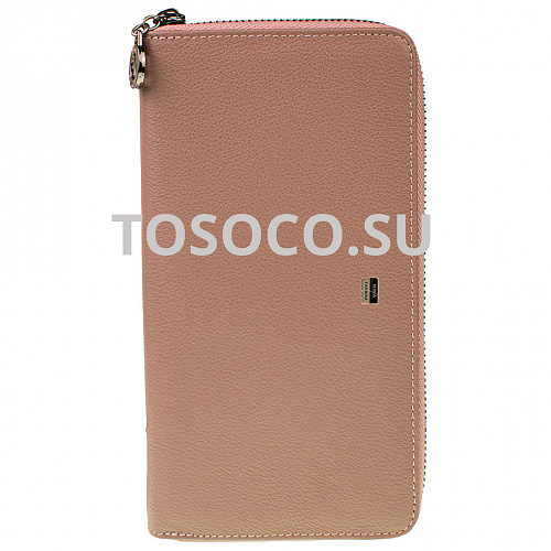 nf-9285-b pink кошелек Nina Farmina натуральная кожа 10x20x2