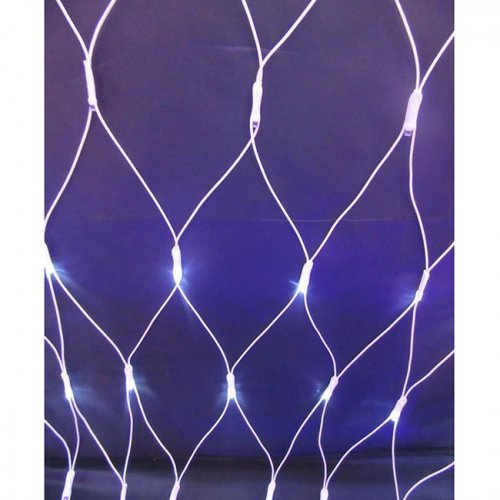 Электрическая гирлянда Сетка 2х2м 200л LED 8реж 23м белый холодный МК-19131 РАСПРОДАЖА в Нижнем Новгороде