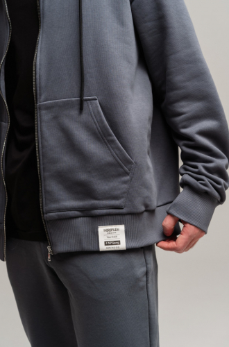 Толстовка мужская COTTON футер петля