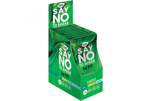 «Smart Formula», карамель без сахара Say no to sugar, мята, зелёный чай, эвкалипт, 60 г (упаковка 10 шт.)