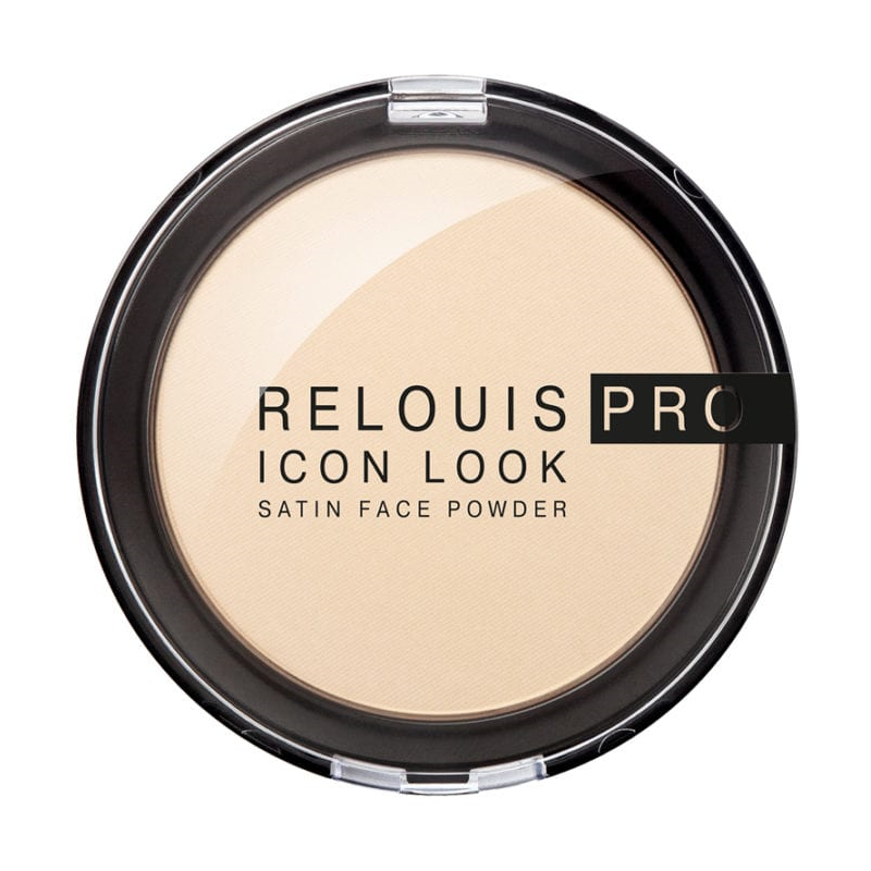 Relouis PRO Пудра компактная Icon Look Satin Face Powder тон 00