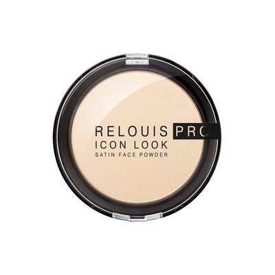 Relouis PRO Пудра компактная Icon Look Satin Face Powder тон 00