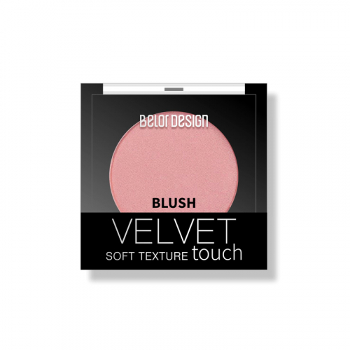 Belor Design Румяна Velvet Touch 102 розово-персиковый