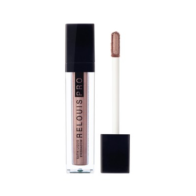 Relouis PRO Тени для век жидкие сатиновые Satin Liquid Eyeshadow тон 22 Bronze N'Roses