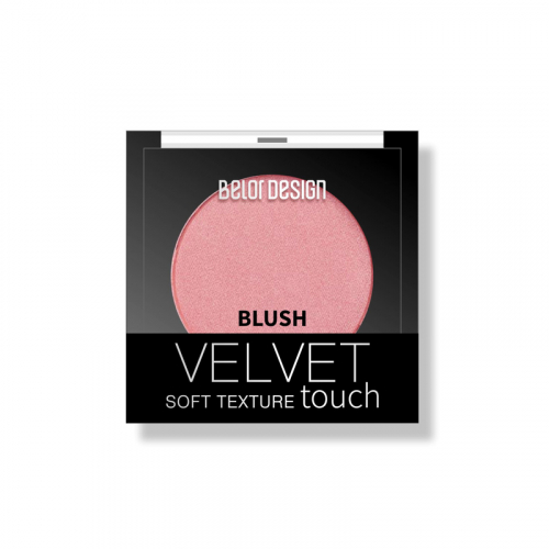 Belor Design Румяна Velvet Touch 104 розово-бежевый