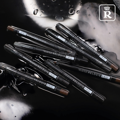 Relouis Карандаш для глаз стойкий гелевый PRO тон 01 Black