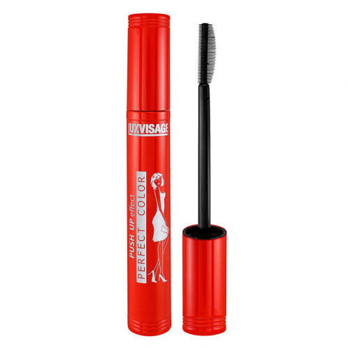LUX visage ТУШЬ Perfect Color PUSH UP effect 9г