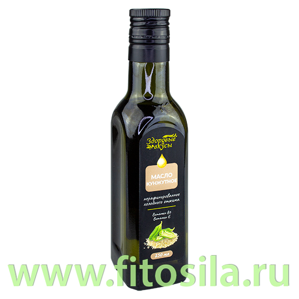 Масло Кунжутное нерафинированное холодного отжима 250мл